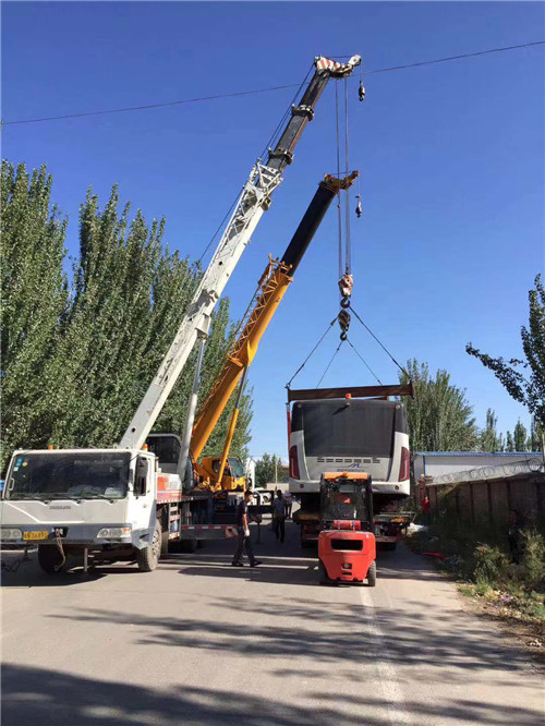 林周县港口集装箱搬运案例